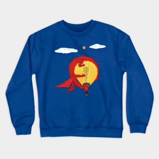 Friendly Dragon Crewneck Sweatshirt